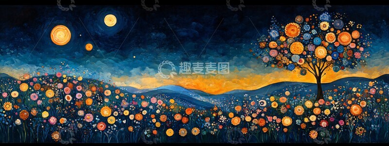 高清大图下载【趣麦麦图】庆祝成功的风景1