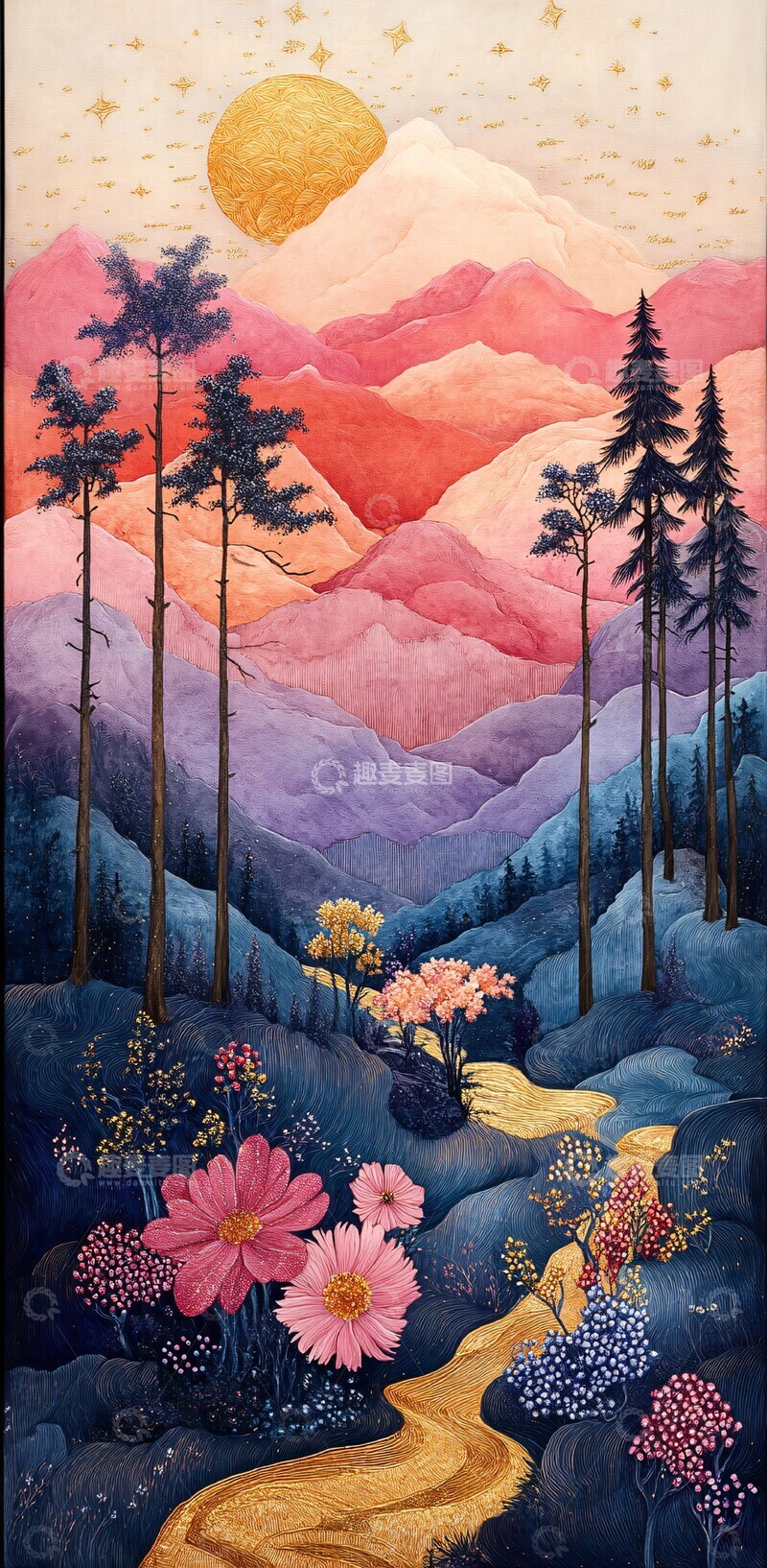 高清大图下载【趣麦麦图】梦幻宝藏晶石图2