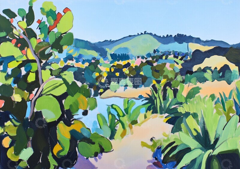 高清大图下载【趣麦麦图】现代风景画系列