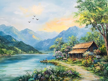 山水人家山水人家绿色1