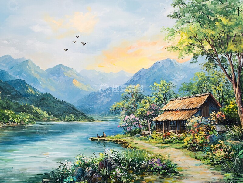 山水人家山水人家绿色1