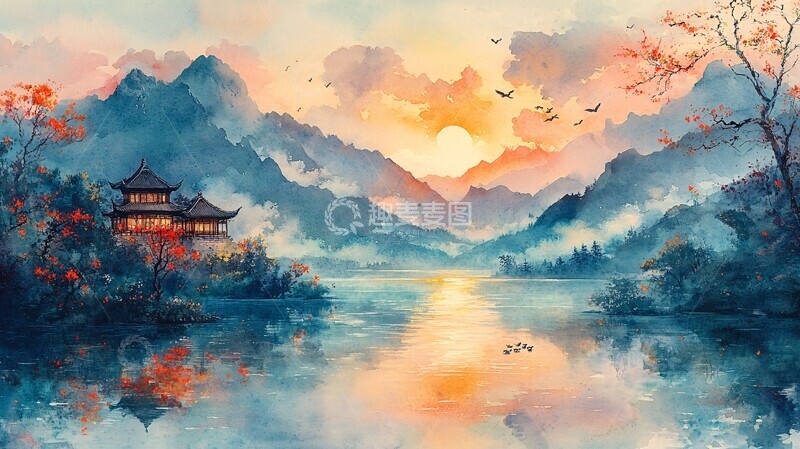 高清大图下载【趣麦麦图】天河联结仙宫图2