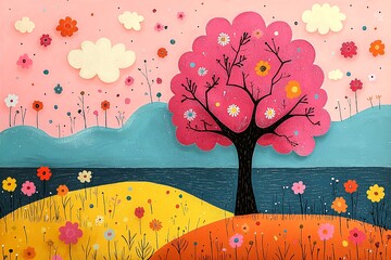 春日湖畔树春日湖畔树木1