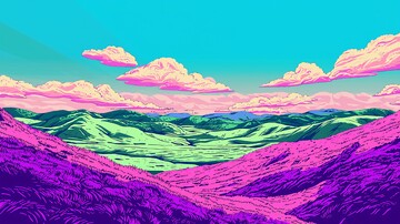 蓝天绿岭蓝天绿岭云朵1