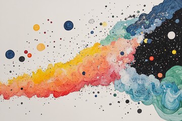 水彩像素画水彩像素画作