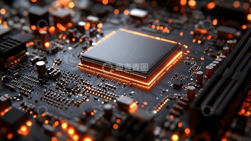 高清大图下载【趣麦麦图】中央处理器与设计软件