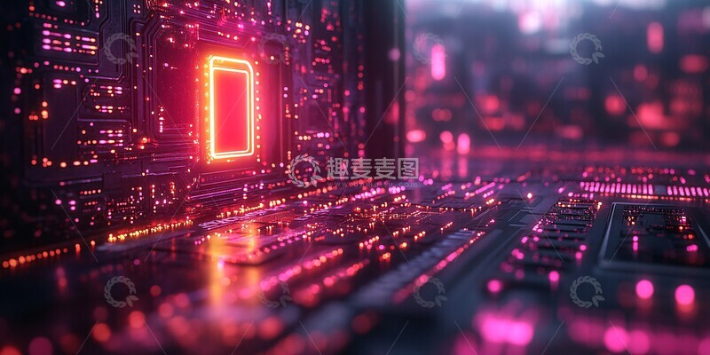 高清大图下载【趣麦麦图】电脑屏幕开门