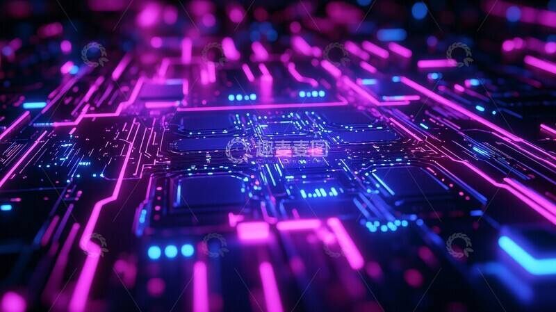 高清大图下载【趣麦麦图】未来电路板未来电路电路板