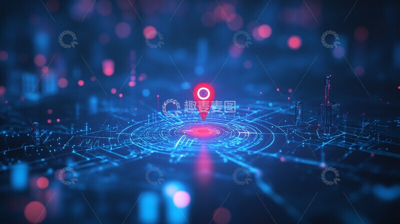 高清大图下载【趣麦麦图】红光城市地图2