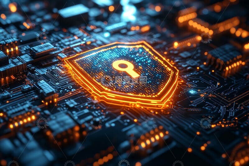 高清大图下载【趣麦麦图】网络安全盾牌图标