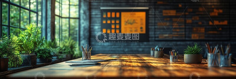 高清大图下载【趣麦麦图】商业演示视觉化1