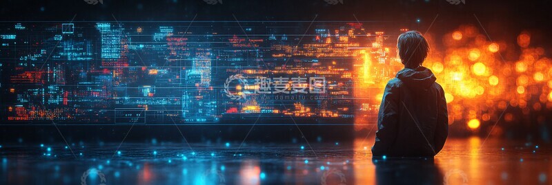 高清大图下载【趣麦麦图】商业演示视觉化