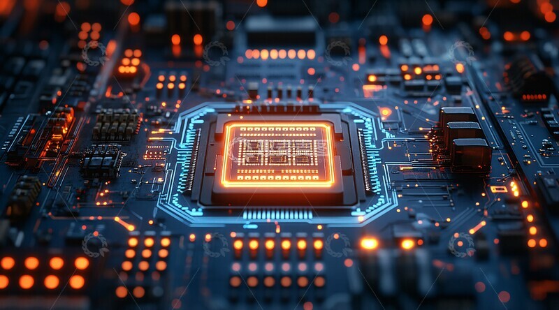 高清大图下载【趣麦麦图】电路板芯片图