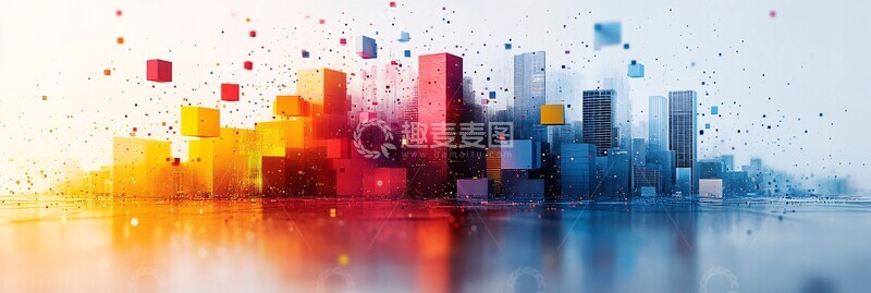 高清大图下载【趣麦麦图】商业演示视觉化2