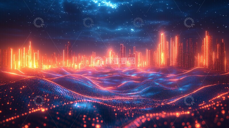 高清大图下载【趣麦麦图】未来科技都市8