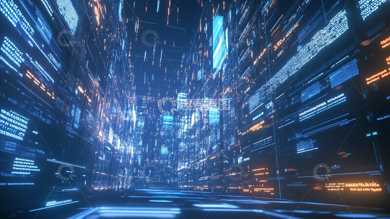 高清大图下载【趣麦麦图】数据节点与生成1