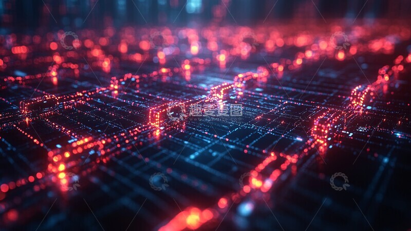 高清大图下载【趣麦麦图】数字资产区块链环境
