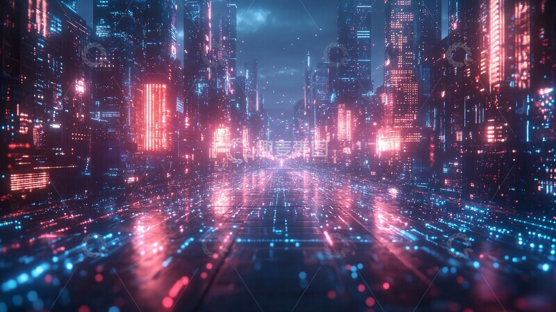 高清大图下载【趣麦麦图】未来游戏背景2