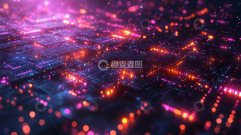 高清大图下载【趣麦麦图】区块链技术图2