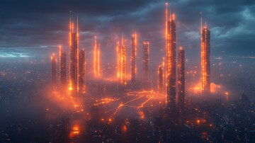 信号塔映射印度地图