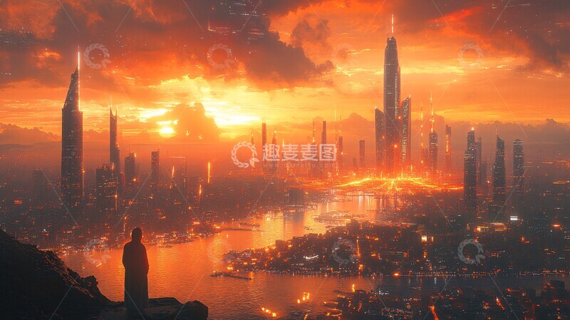 高清大图下载【趣麦麦图】未来科技景观1