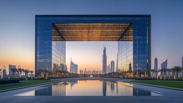 像素构成的总部