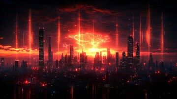 信号塔映射印度地图1