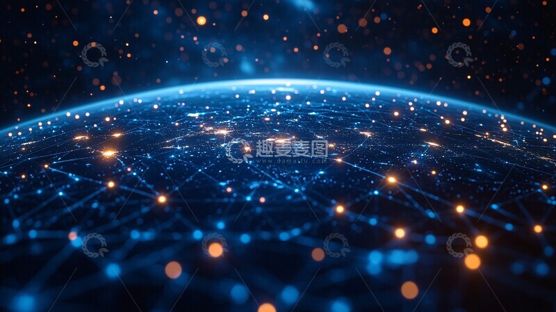 高清大图下载【趣麦麦图】数字地球网络