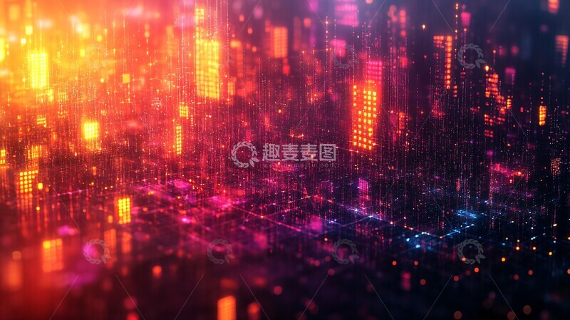 高清大图下载【趣麦麦图】区块链技术金融应用