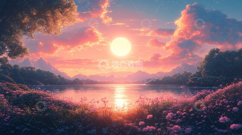 高清大图下载【趣麦麦图】数字世界运行1