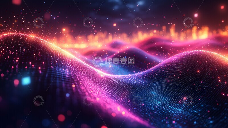 高清大图下载【趣麦麦图】音乐分布数字环境