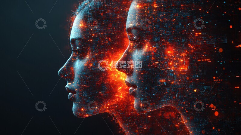 高清大图下载【趣麦麦图】智能代理工作坊1