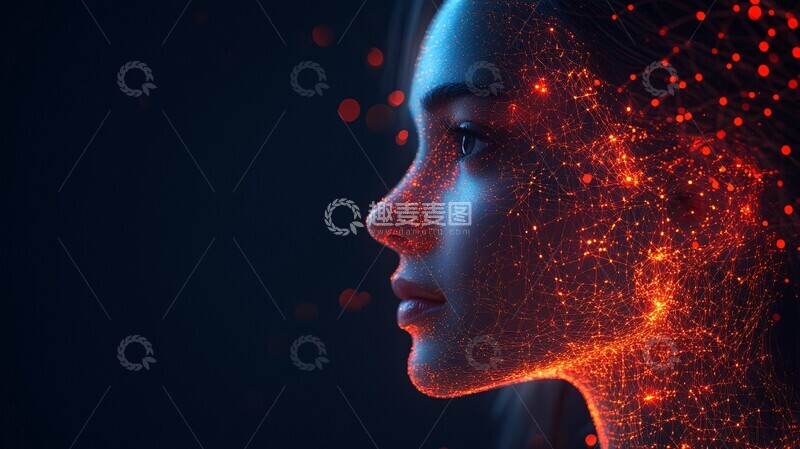 高清大图下载【趣麦麦图】人脸数字化网络