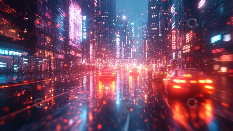 高清大图下载【趣麦麦图】分析城市趋势