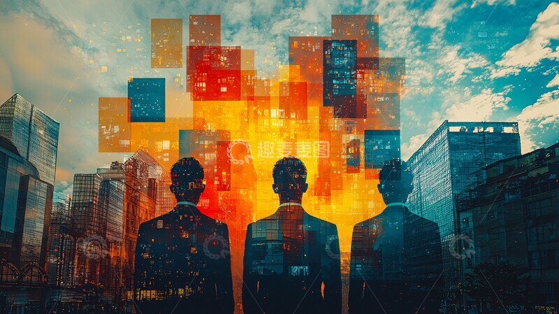 高清大图下载【趣麦麦图】数字公共管理1