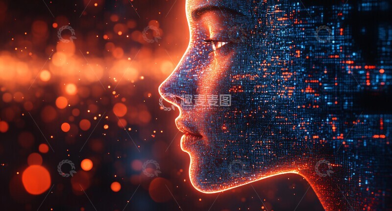 高清大图下载【趣麦麦图】数字身份图标1