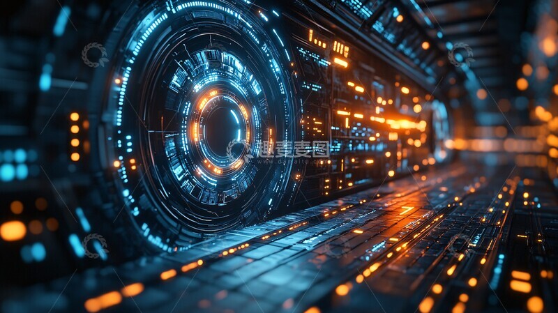 高清大图下载【趣麦麦图】人工智能技术背景4