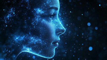 数字人类发光头像2