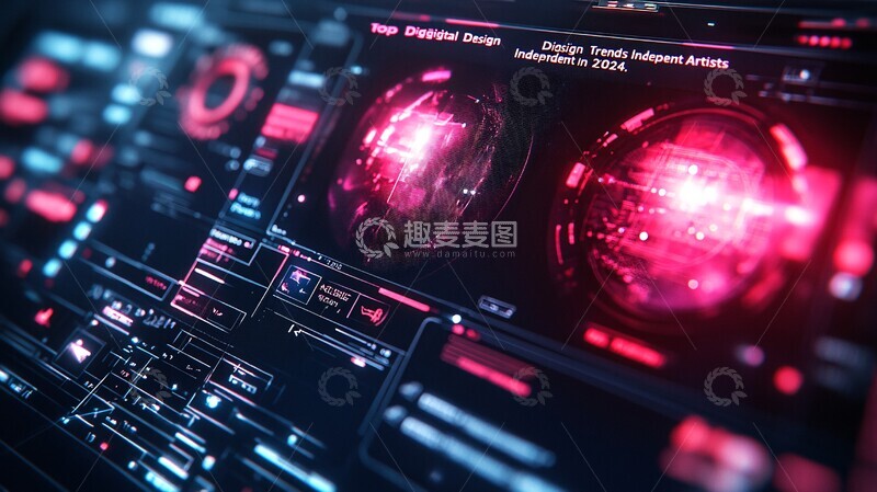 高清大图下载【趣麦麦图】数字设计趋势