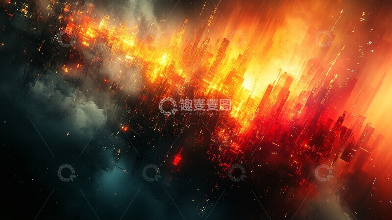 高清大图下载【趣麦麦图】数字算法可视化2