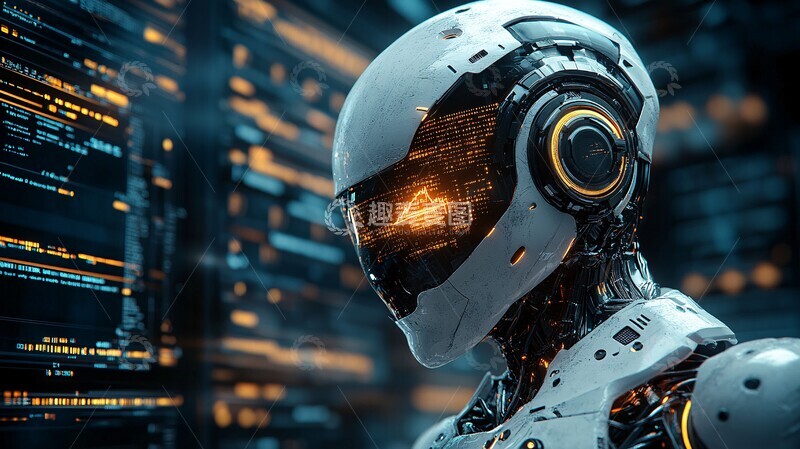 高清大图下载【趣麦麦图】人机融合智能体