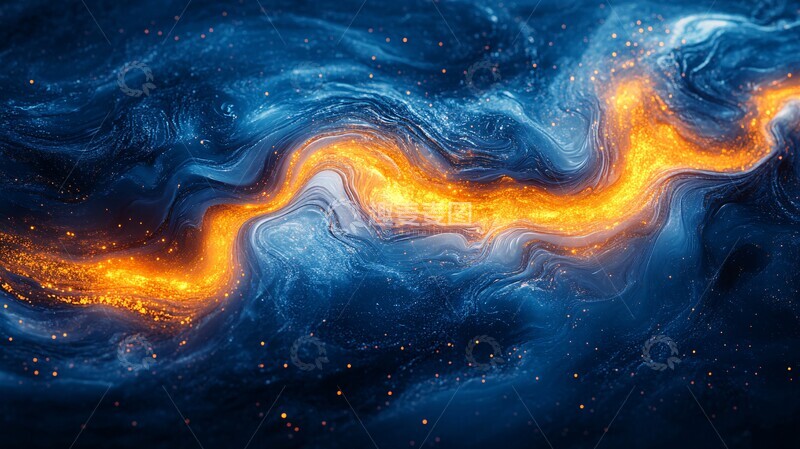 高清大图下载【趣麦麦图】深蓝探索未来科技