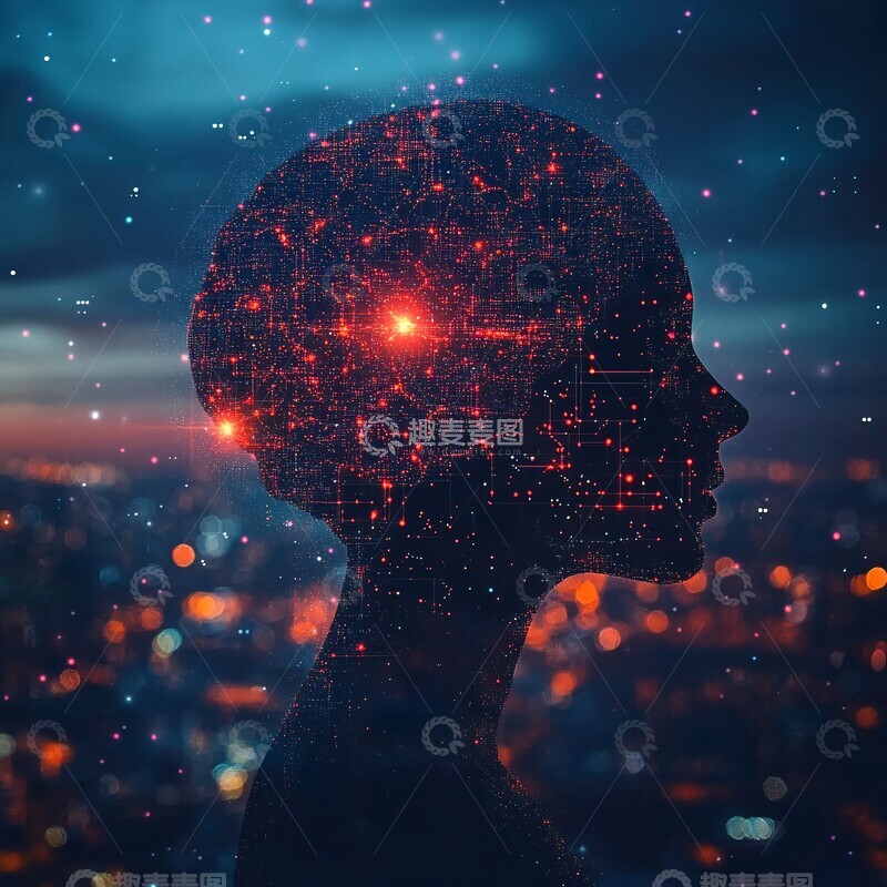 高清大图下载【趣麦麦图】人脑数字电路1