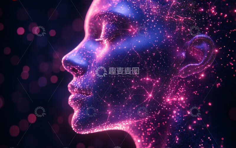 高清大图下载【趣麦麦图】神经科技与智慧之光1