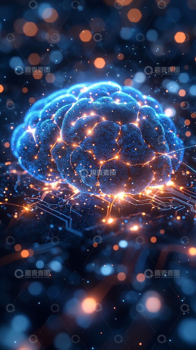 高清大图下载【趣麦麦图】人工智能节点1