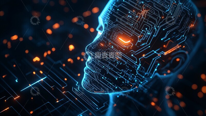 高清大图下载【趣麦麦图】未来科技电路1