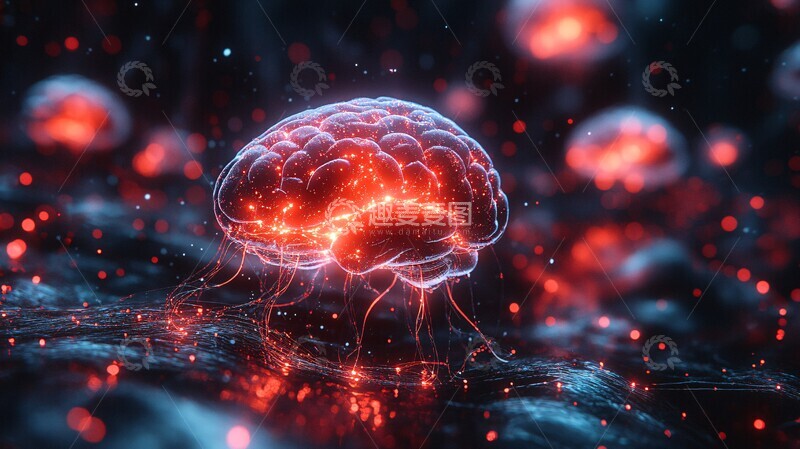 高清大图下载【趣麦麦图】神经网络大脑图1