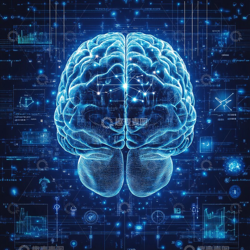 高清大图下载【趣麦麦图】神经蓝图神经蓝图设计