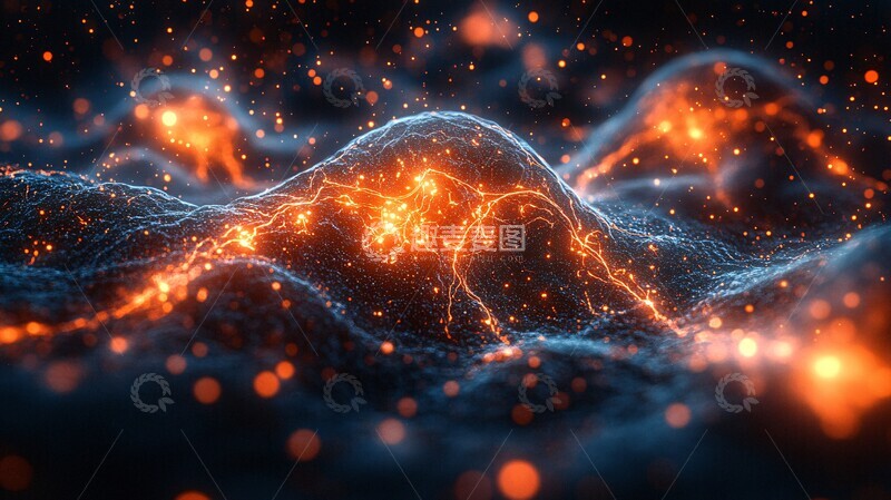 高清大图下载【趣麦麦图】神经网络大脑图2