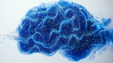 数字大脑数字大脑蓝色